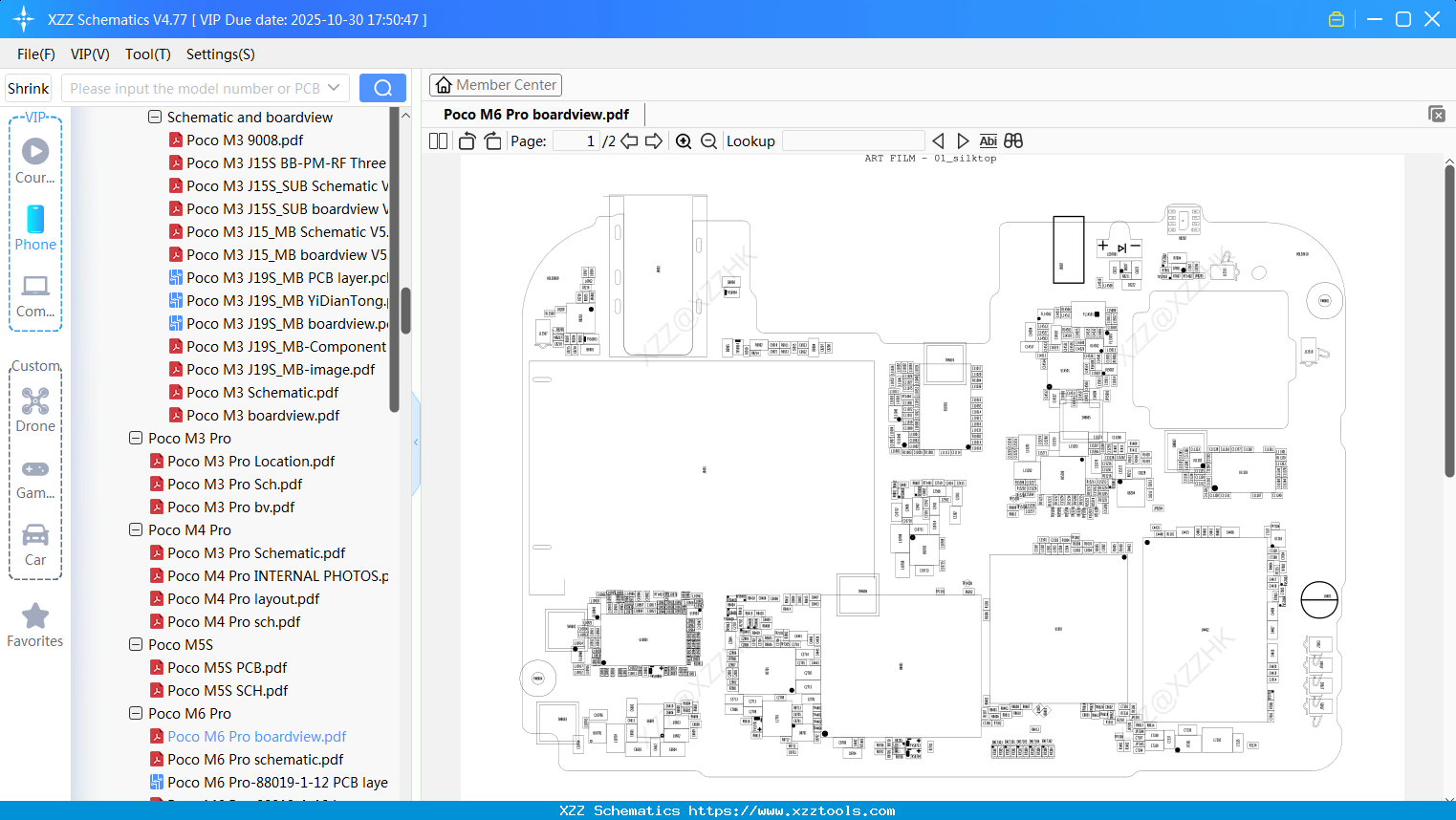 Xiaomi Poco M6 Pro Boardview